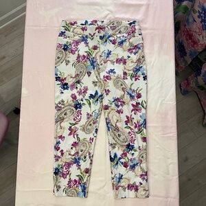 Talbots Pull-up Capri Pants